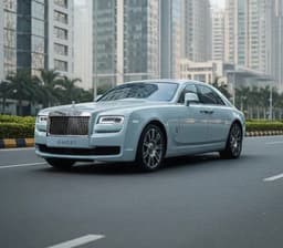 Rolls-Royce Ghost front angle view