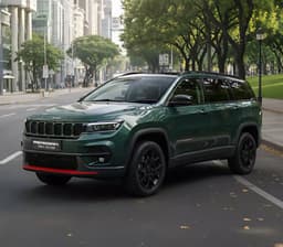 Jeep Meridian front angle view