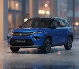 Toyota Taisor front angle view