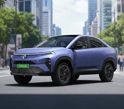 Tata Curvv EV front angle view